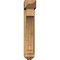 Ekena Millwork Imperial Arts and Crafts Rough Sawn Bracket w/ Offset Brace, Western Red Cedar, 6"W x 20"D x 32"H BKT0604X20X32IMP03RWR - alternate 3